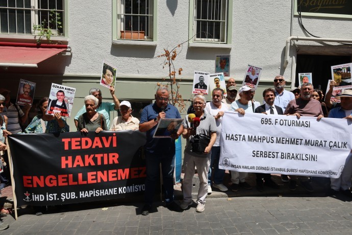 İHD: Mehmet Murat Çalık, zaman geçirilmeden serbest bırakılmalı